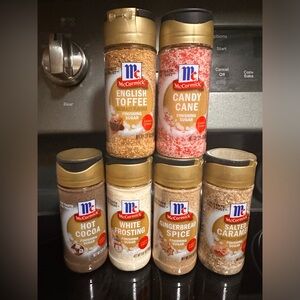 McCormick Limited Edition Finishing Sugar lot of 12